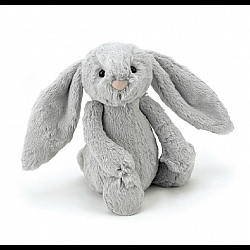 Jellycat Bashful Silver Bunny  银色兔子 Medium中号 BAS3BS 高31cm x 宽12cm