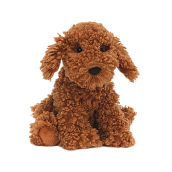 Jellycat 库伯混种贵宾犬可爱毛绒玩具 COO3LABN 高23cm x 宽21cm