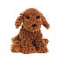 Jellycat 库伯混种贵宾犬可爱毛绒玩具 COO3LABN 高23cm x 宽21cm