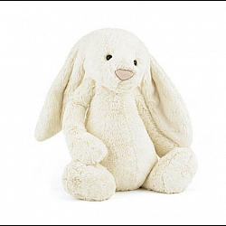 Jellycat Bashful Bunny 白色奶油兔子 Large大号 BAL2BCN 高36cm x 宽15cm