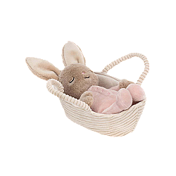 Jellycat Rock-A-Bye Bunny 酣睡小兔子毛绒玩偶 ROCK4B 高19cm x 宽9cm