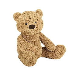 Jellycat 笨笨熊毛绒玩具 BUM2BR Medium中号 高38cm x 宽14cm