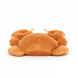 Jellycat senasational seafood crab 螃蟹毛绒玩具 SSEA6CR 高10cm x 宽11cm