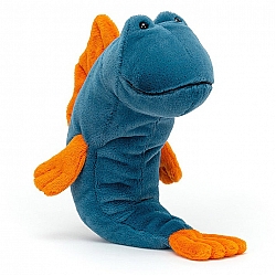 Jellycat Mack Mudskipper 麦克弹涂鱼毛绒玩具 MAC3MUD 高26cm x 宽10cm