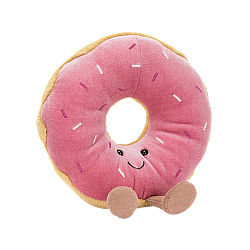 Jellycat Amuseable Doughnut 趣味甜甜圈毛绒玩具 A2DOU  高18cm x 宽17cm