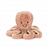 Jellycat Odell Octopus 章鱼毛绒玩偶  Medium中号 OD2OC   高49cm x 宽19cm