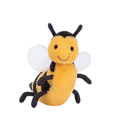 Jellycat Brynlee Bee 布林利蜜蜂毛绒玩具 B3BEE  高13cm x 宽6cm