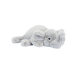 Jellycat Wanderlust Elly 漫游艾丽小象 毛绒玩具 WL4E  高18cm x 宽36cm