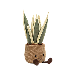 Jellycat Amuseable Snake Plant 趣味虎尾兰 绿植毛绒玩偶 A2SP 高38cm x 宽16cm