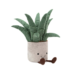 Jellycat Amuseable Aloe Vera 趣味芦荟植物毛绒玩偶 A2AV 高45cm x 宽14cm