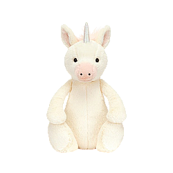 Jellycat Bashful Unicorn 害羞的独角兽 Large大号 毛绒玩具 BAH2UC  高51cm x 宽21cm