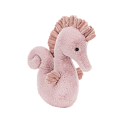 Jellycat Sienna Seahorse 西耶娜海马宝宝海洋生物毛绒玩具 SIEN3SN 高23cm x 宽10cm