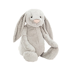 Jellycat Bashful Silver Bunny 害羞的邦尼兔银色 Really Big 巨大号 BARB1BS 坐高38cm