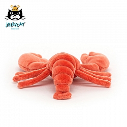 Jellycat Sensational Seafood Lobster 龙虾毛绒玩具 SSEA6LB 高14cm x 宽11cm