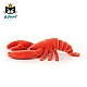 Jellycat Sensational Seafood Lobster 龙虾毛绒玩具 SSEA6LB 高14cm x 宽11cm