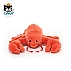 Jellycat Sensational Seafood Lobster 龙虾毛绒玩具 SSEA6LB 高14cm x 宽11cm