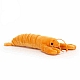 Jellycat Sensational Seafood Langoustine 小龙虾毛绒玩具 SSEA6L 高4cm x 宽10cm