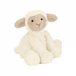 Jellycat Fuddlewuddle Lamb 小羊羔玩偶 Medium中号 FW6LAM 高23cm x 宽13cm