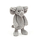 Jellycat Bashful Elephant 害羞大象毛绒玩具 Medium中号 BAS3EG 高31cm x 宽12cm