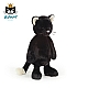 Jellycat Bashful Black Kitten 黑色小猫毛绒玩具  Medium中号 BAS3BKIT 高31cm x 宽12cm