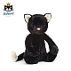 Jellycat Bashful Black Kitten 黑色小猫毛绒玩具  Medium中号 BAS3BKIT 高31cm x 宽12cm