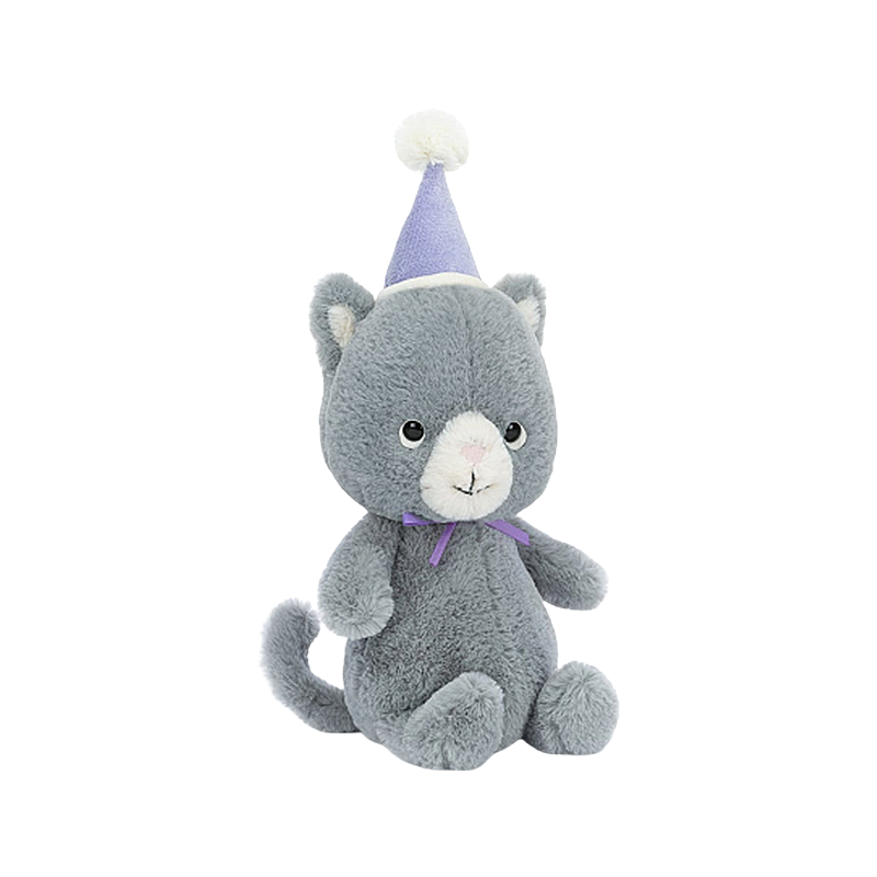 Jellycat Jollipop Cat 乔丽波普小猫毛绒玩具 JOL3C 高20cm x 宽9cm