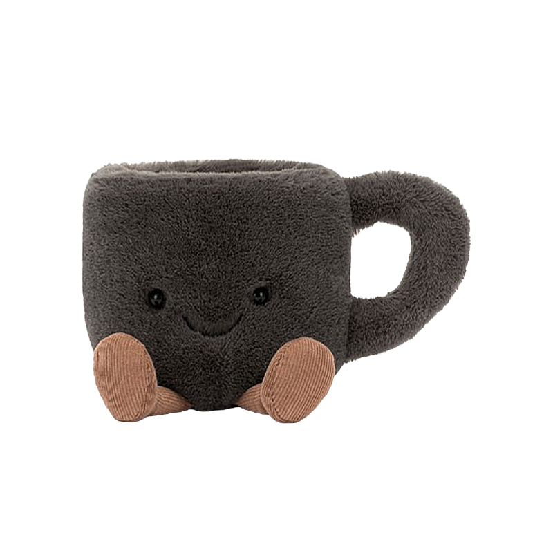 Jellycat Amuseable Coffee Cup 趣味咖啡杯可爱 毛绒玩具 A6COFC 高14cm x 宽10cm