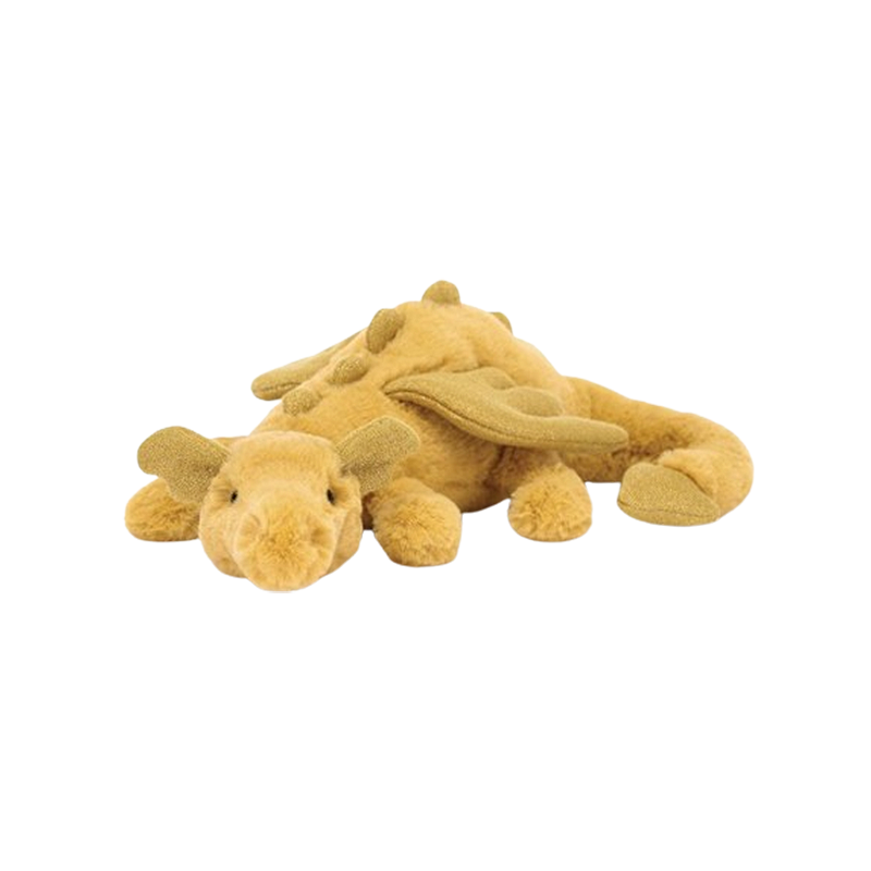 Jellycat Golden Dragon 金色龙 毛绒玩具 小号 small  GLD6DDL 高8cm x 宽30cm