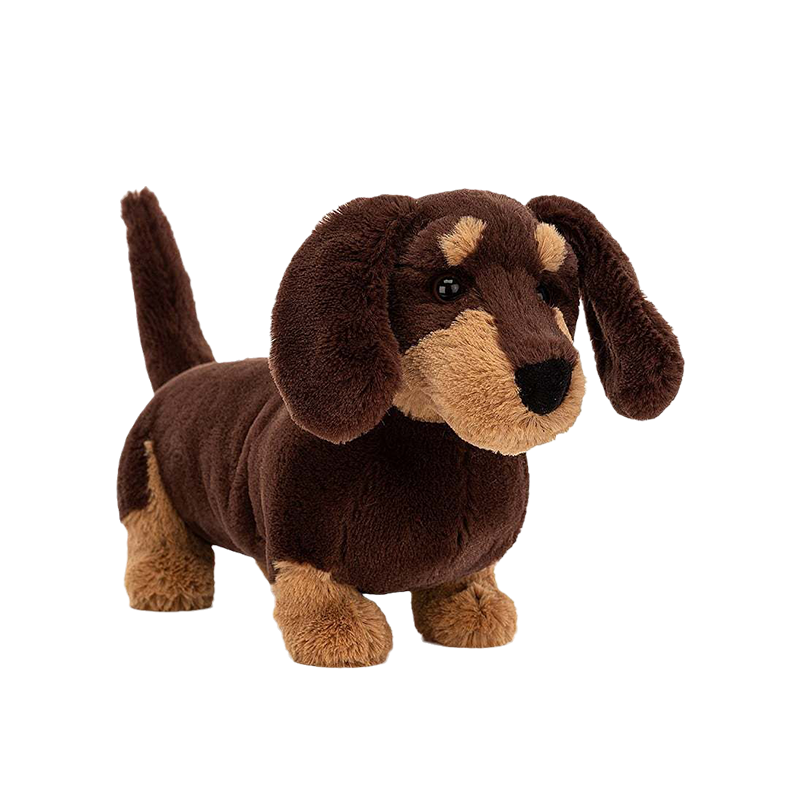 Jellycat Otto Sausage Dog 奥托腊肠犬 棕色 毛绒玩偶 Lagre大号 OT3SD 高17cm x 18cm