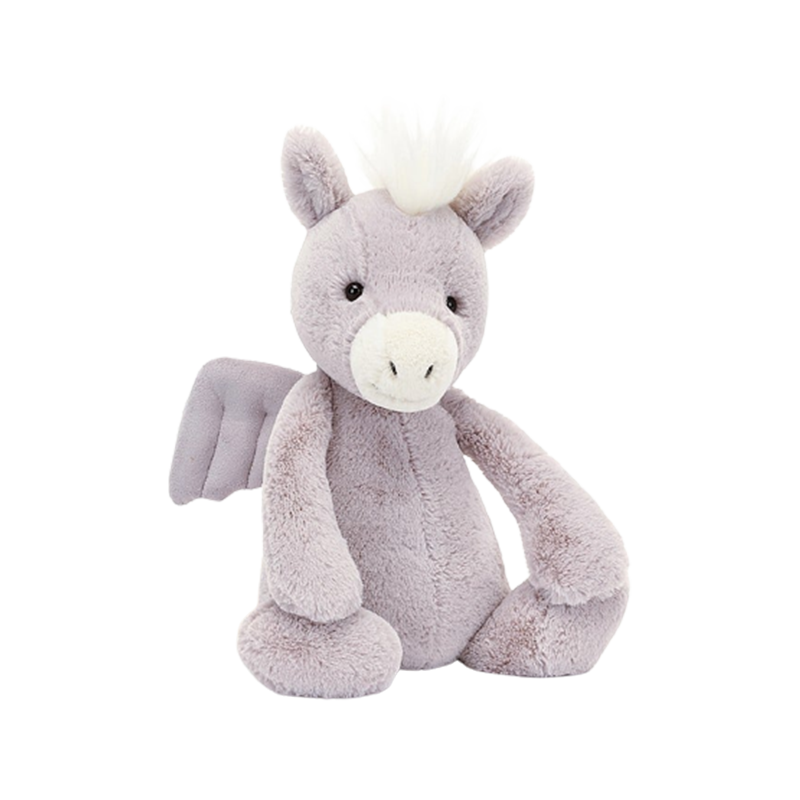 Jellycat Bashful Pegasus 害羞的珀加索斯飞马毛绒玩具 Medium中号  BAS3PEG 高31cm x 宽12cm