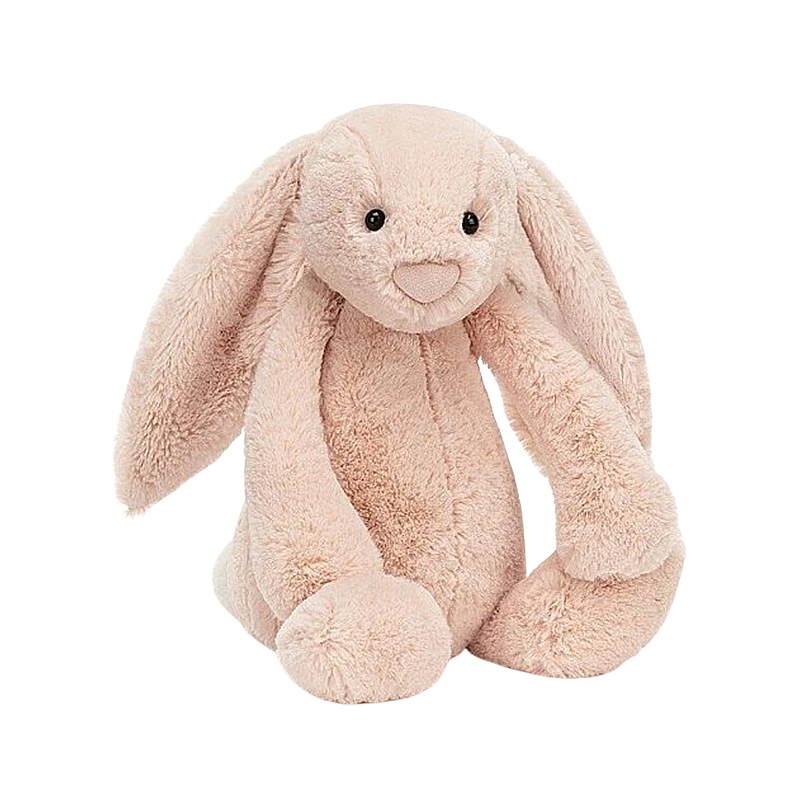 Jellycat 胭脂粉邦尼兔 毛绒玩具 Really Huge 超大号 BAH2BLU 高51cm x 宽21cm