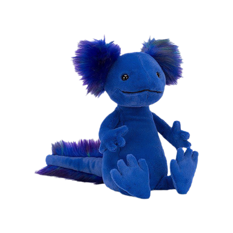 Jellycat Andie Axolotl 安迪美西钝口螈毛绒玩具 Medium中号 ASH3AX 高27cm x 宽12cm