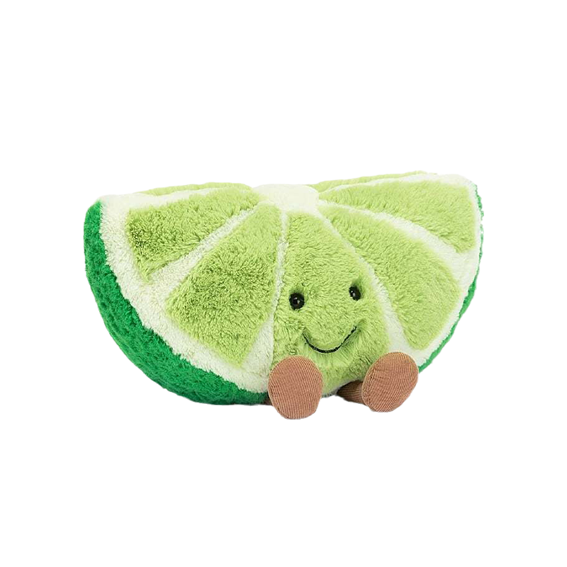 Jellycat 趣味青柠檬毛绒玩具 A2LIME 高18cm x 宽25cm