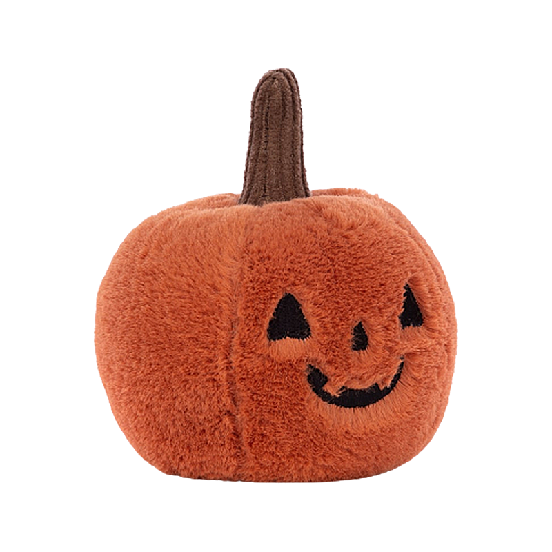 Jellycat Ooky Jack O Lantern 怪诞系列南瓜毛绒玩具 OOK6JOL 高8cm x 宽8cm