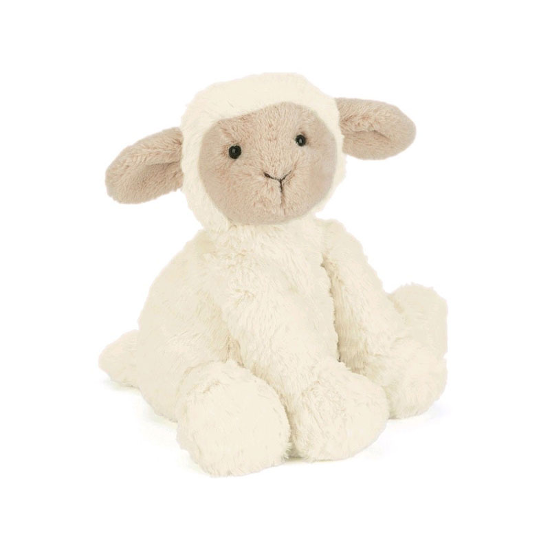 Jellycat Fuddlewuddle Lamb 小羊羔玩偶 Medium中号 FW6LAM 高23cm x 宽13cm